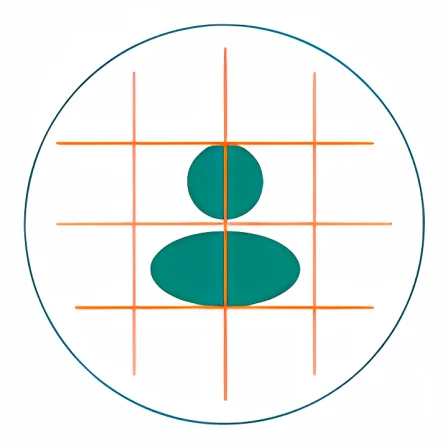 Drawing Grid For The Artist Logo