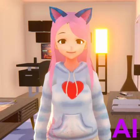 Yandere AI Virtual Girlfriend Logo